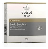 Protetor Solar Episol Pó Compacto Fps50 Extra Claro 10g