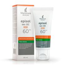 Protetor Solar Episol Sec OC com Cor Pele Oleosa Claro FPS 60 60ml Protetor Solar Episol Sec OC com Cor Pele Oleosa Claro FPS 60 60ml