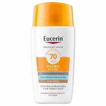 Protetor Solar Euce Hydro Fluid FPS 70 Toque Seco Cor Clara 50ml