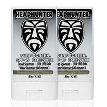 Protetor solar Face Stick Headhunter SPF 45 à prova d'água 80 mL, 2 unidades