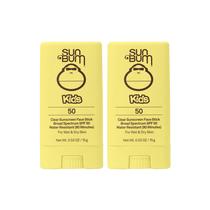 Protetor solar Face Stick Sun Bum Kids SPF 50 15 ml (pacote com 2)