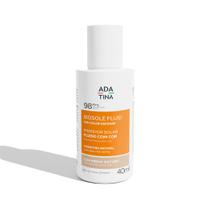 Protetor Solar Facial 12HS com Cor, Cobertura Natural e Toque Seco Biosole Fluid FPS 98 Médio Escuro