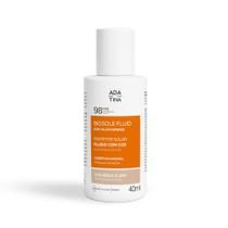 Protetor Solar Facial 12HS com Cor, Cobertura Natural e Toque Seco Biosole Fluido FPS 98 - 40ml