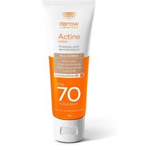 Protetor solar facial actine colors pele morena fps70 40g