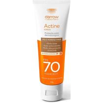 Protetor solar facial actine colors pele morena mais fps70 40g