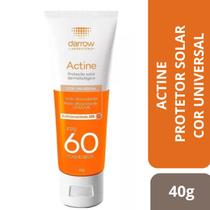 Protetor Solar Facial Actine Fps60 Cor Universal 40g