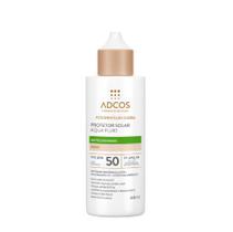 Protetor Solar Facial Adcos Fotoproteção Diária Aqua Fluid FPS50 Cor Beige 40ml