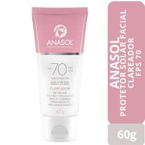 Protetor Solar Facial Anasol Clareador Fps70 60g