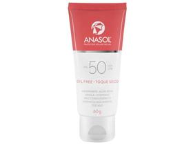 Protetor Solar Facial Anasol FPS 50 Oil Free - Toque Seco 60g Protetor Solar Facial Anasol FPS 50 Oil Free - Toque Seco 60g