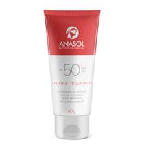 Protetor Solar Facial Anasol FPS 50 Toque Seco Oil Free para Pele Oleosa