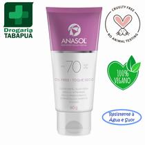 Protetor Solar Facial Anasol FPS70 60g Oil Free e resistente a água