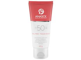 Protetor Solar Facial Anasol Toque Seco FPS 50 com