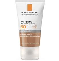 Protetor Solar Facial Anthelios AE Pigmentation Anti-Idade cor Morena FPS 50 com 40g