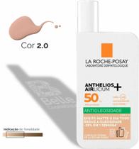Protetor Solar Facial Anthelios Airlicium+ FPS50 Cor 2.0 - 40ml - La Roche-Posay