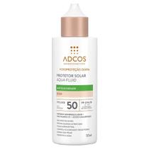 Protetor Solar Facial Antioleosidade Adcos Aqua Fluid FPS50 - Beige