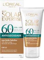 Protetor Solar Facial Antioliosidade FPS 60 L'Oreal Expertise Pele oleosa Cor 3.0 40g