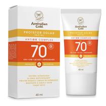 Protetor Solar Facial Antiox Complex Ultra Fluido FPS 70 40ml - Australian Gold
