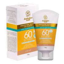 Protetor Solar Facial Australian Gold Antioleosidade FPS60 Cor 02 com 40g australian