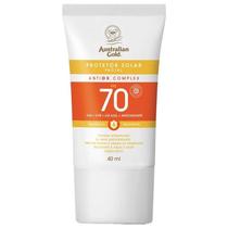 Protetor Solar Facial Australian Gold Antiox Complex Ultra Fluido FPS70 40ml