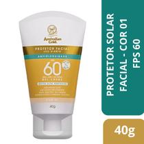 Protetor Solar Facial Australian Gold Cor 01 Fps 60 40g