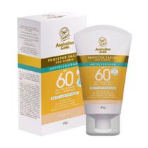 Protetor Solar Facial Australian Gold FPS 60 Gel Creme Cor 01 40g