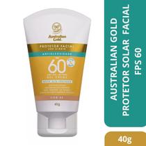 Protetor Solar Facial Australian Gold Fps60 Cor 03 40g