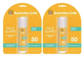 Protetor Solar Facial Australian Gold SPF 50+ - Pacote com 2 Unidades (15ml cada)