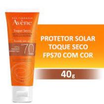 Protetor Solar Facial Avène Emulsão Toque Seco Cor Universal FPS 70 com 40g - avene