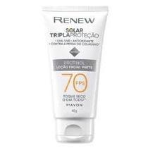 Protetor Solar Facial Avon Renew Fps70 40g