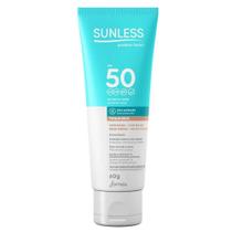 Protetor Solar Facial Bege Médio 50 FPS 60g Sunless Farmax