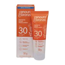 Protetor Solar Facial Cenoura & Bronze FPS30 50g Protetor Solar Facial Cenoura & Bronze FPS30 50g