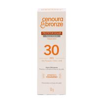 Protetor Solar Facial Cenoura E Bronze FPS 30 50g Protetor Solar Facial Cenoura E Bronze FPS 30 50g