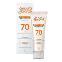 Protetor Solar Facial Cenoura e Bronze FPS 70 50g