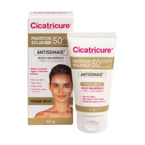 Protetor Solar Facial Cicatricure Antissinais Mate FPS50 40g Protetor Solar Facial Cicatricure Antissinais Mate FPS50 40g