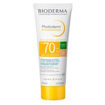Protetor Solar Facial com Cor Bioderma Photoderm Antioleosidade FPS 70