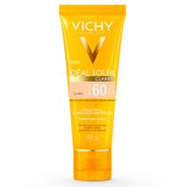 Protetor Solar Facial com Cor Clareador Anti-brilho Vichy Capital Soleil Clarify FPS60 40g