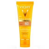 Protetor Solar Facial com Cor Clareador Anti-brilho Vichy Capital Soleil Clarify FPS60 40g Protetor Solar Facial com Cor Clareador Anti-brilho Vichy Capital Soleil Clarify FPS60 40g