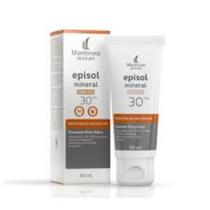 Protetor Solar Facial Com Cor Episol Mineral FPS 30 60ml Episol 60ml