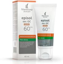 Protetor Solar Facial com Cor Episol Sec OC Médio FPS60 60ml
