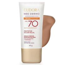 Protetor Solar Facial com Cor Eudora Neo Dermo FPS 70 40ml