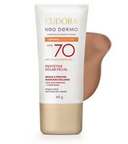 Protetor Solar Facial com Cor Eudora Neo Dermo FPS 70 40ml