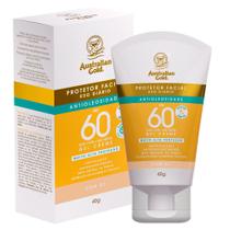 Protetor solar Facial com Cor Gel Creme Australian Gold