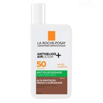 Protetor Solar Facial com Cor La Roche-Posay Anthelios Airlicium+ Fluido FPS50