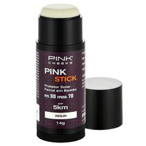 Protetor Solar Facial Com Cor Pink Stick FPS90 - Pink Cheeks