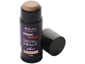 Protetor Solar Facial Com Cor Pink Stick FPS90 - Pink Cheeks