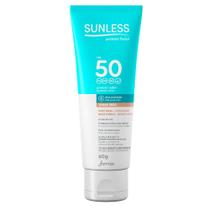 Protetor Solar Facial Com Cor Sunless FPS 50 60g - Bege Médio