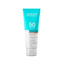 Protetor Solar Facial Com Cor Sunless FPS 50 60g - Bronze