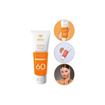 Protetor Solar Facial Com Cor Universal Actine 40g Antioleosidade 10h Toque Seco