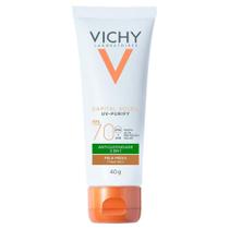 Protetor Solar Facial com Cor Vichy Capital Soleil Purify