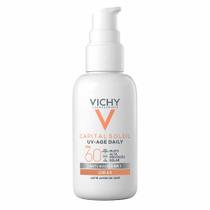 Protetor Solar Facial com Cor Vichy Capital Soleil UV-Age Daily FPS60 40g